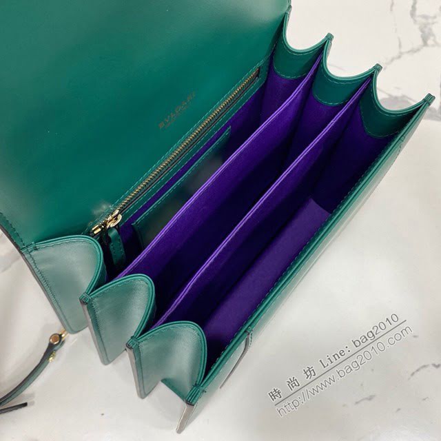 Bvlgari女包 寶格麗三層新品 Serpenti Forever手提包 B289835 Bvlgari鏈條斜挎包  fyd1545